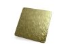 Spiral Vibration Gold Finish Stainless Steel Sheet