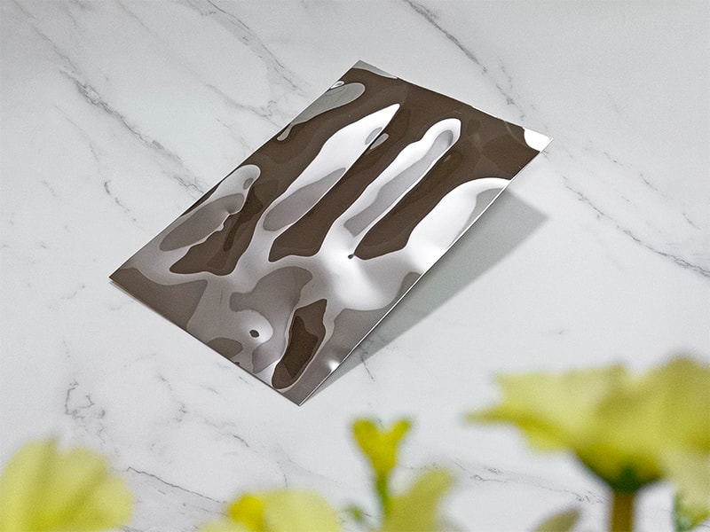 F-Wave Water Ripple Stainless Steel Sheet
