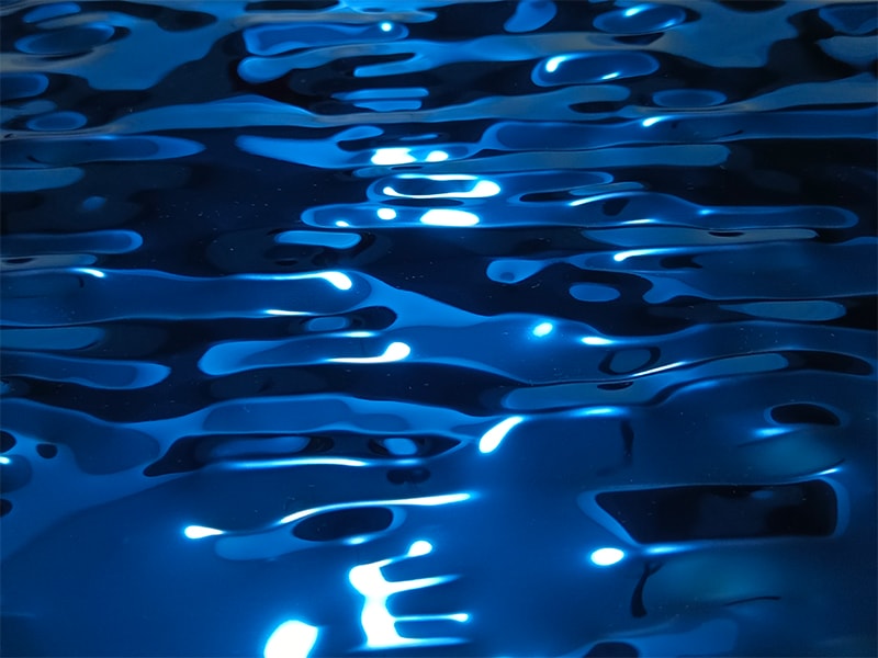 R-Wave Water Ripple Stainless Steel Sheet