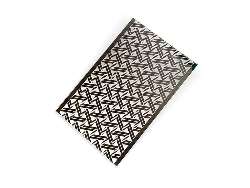 Etched WR-1 Stainless Steel Sheet