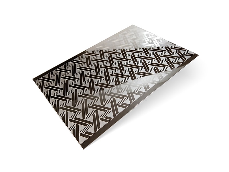 Etched WR-1 Stainless Steel Sheet
