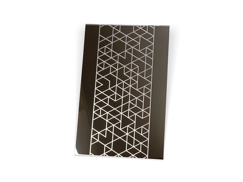 Etched WR-2 Stainless Steel Sheet