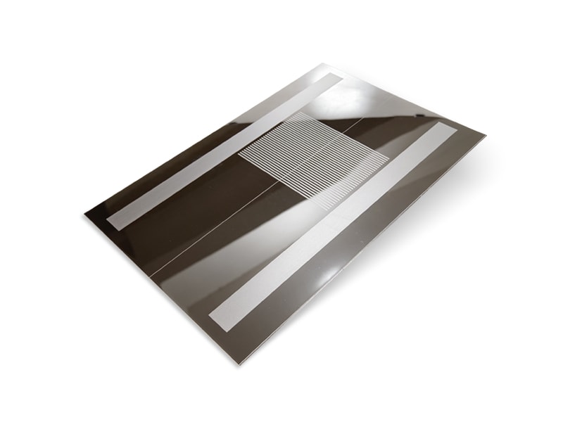 Etched WR-3 Stainless Steel Sheet
