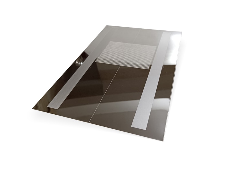 Etched WR-3 Stainless Steel Sheet