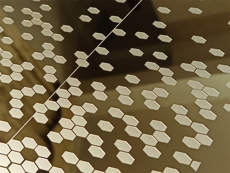 Etched WR-4 Stainless Steel Sheet