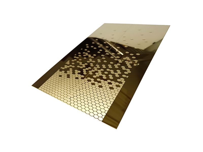 Etched WR-4 Stainless Steel Sheet