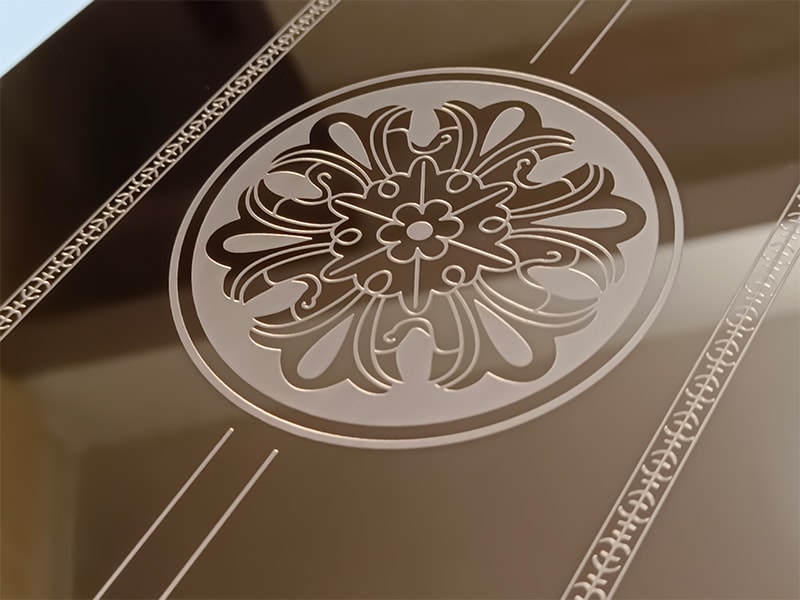 Etched WR-7 Stainless Steel Sheet