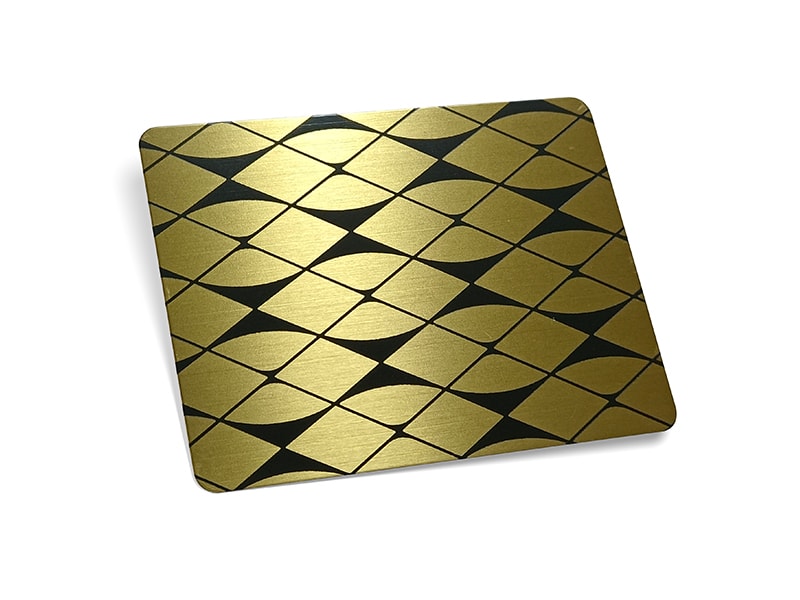 Etched WR-9 Stainless Steel Sheet