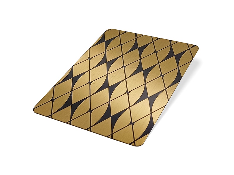 Etched WR-9 Stainless Steel Sheet