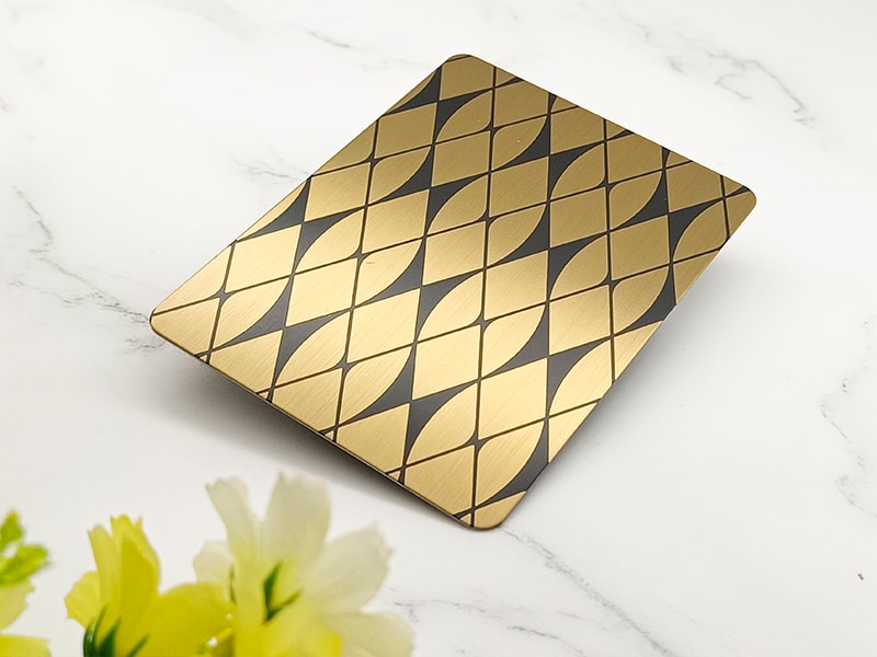 Etched WR-9 Stainless Steel Sheet