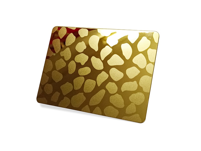 Etched WR-10 Stainless Steel Sheet