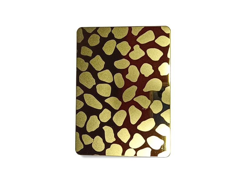 Etched WR-10 Stainless Steel Sheet