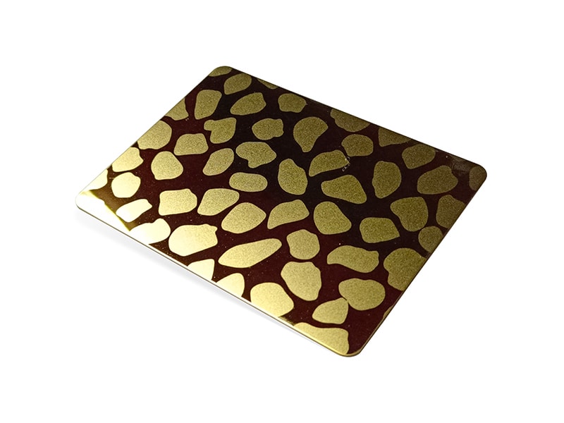 Etched WR-10 Stainless Steel Sheet