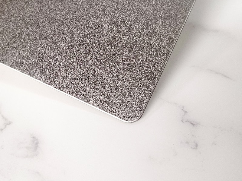 Sand Embossed Finish Stainless Steel Sheet