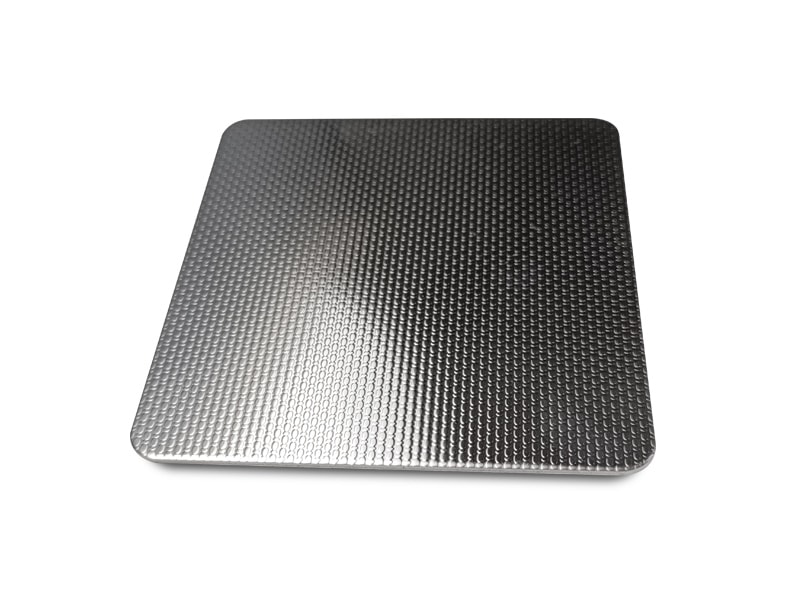Linen Embossed Finish Stainless Steel Sheet