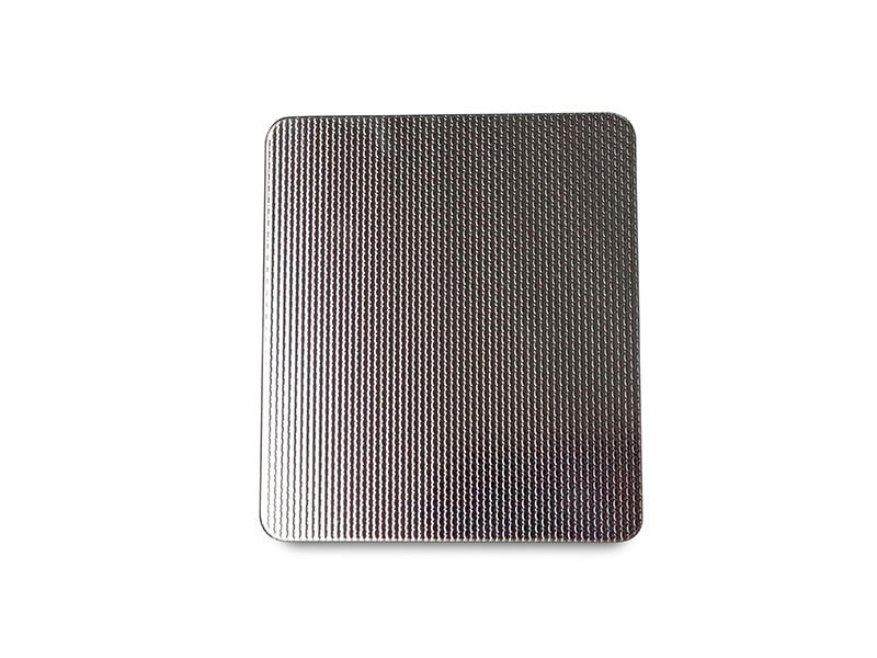 Linen Embossed Finish Stainless Steel Sheet