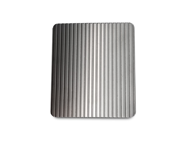 Lines Embossed Finish Stainless Steel Sheet