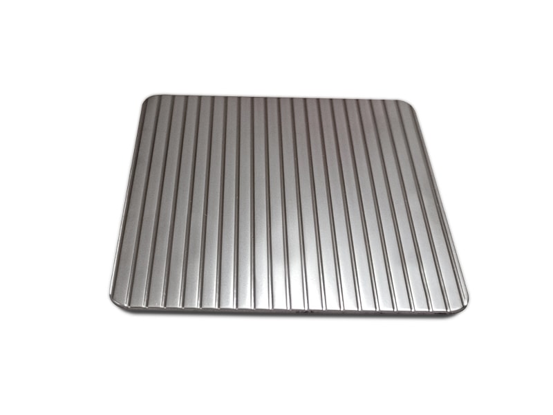 Lines Embossed Finish Stainless Steel Sheet