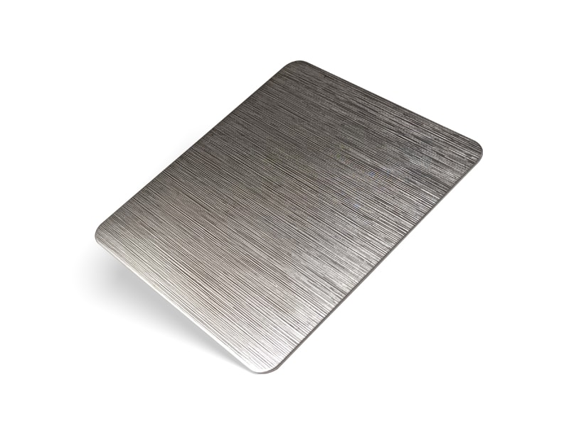 Wavy Lines Embossed Finish Stainless Steel Sheet