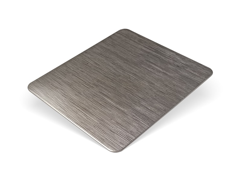 Wavy Lines Embossed Finish Stainless Steel Sheet
