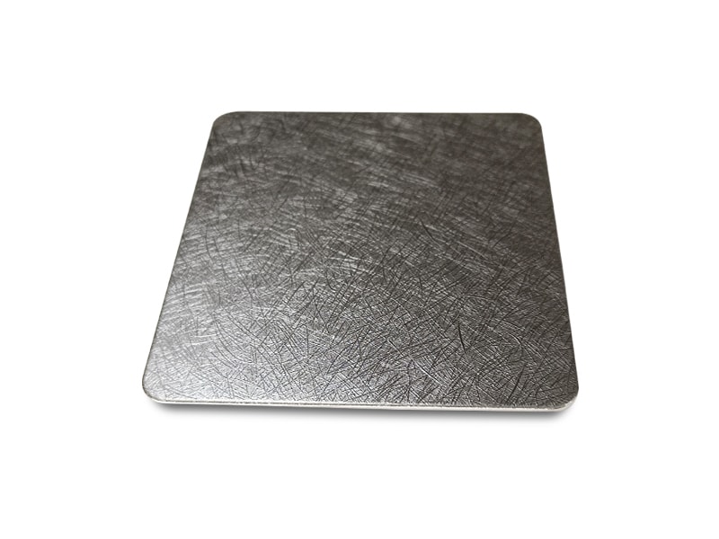 Vibrating Lines Embossed Finish Stainless Steel Sheet