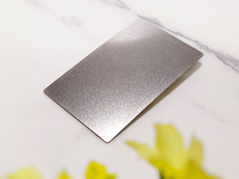 Bead Blasted Finish Stainless Steel Sheet