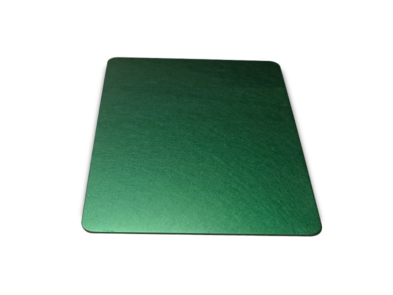 Green Vibration Finish Stainless Steel Sheet