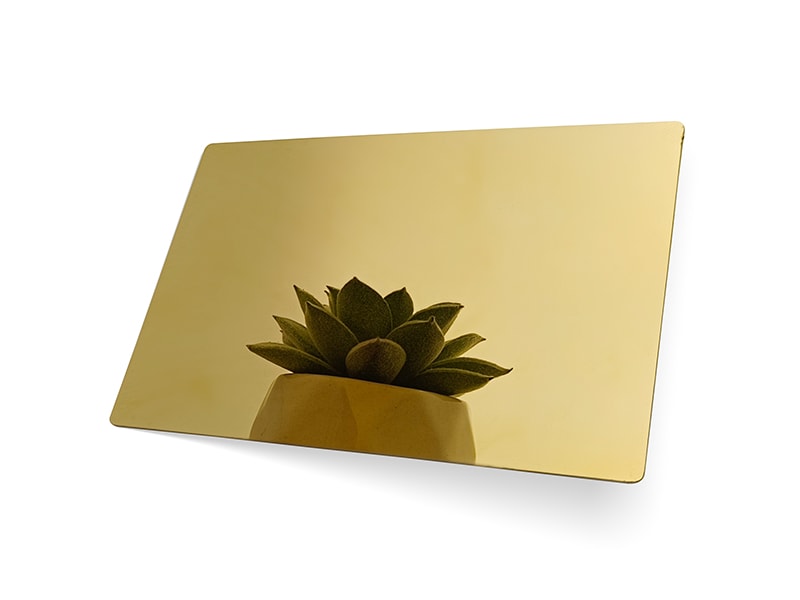 PVD Gold Stainless Steel Sheet
