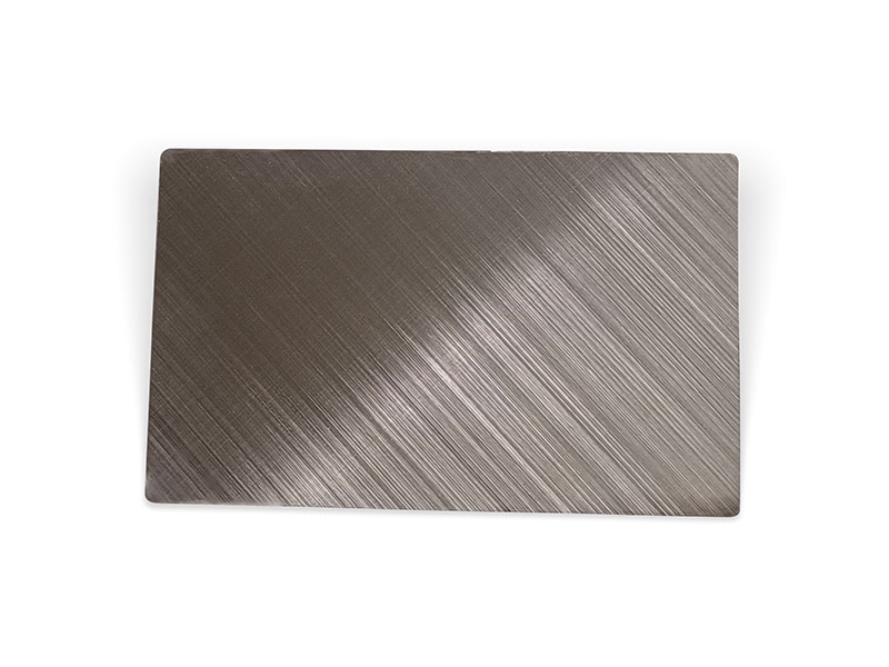 Cross Hairline Finish Stainless Steel Sheet