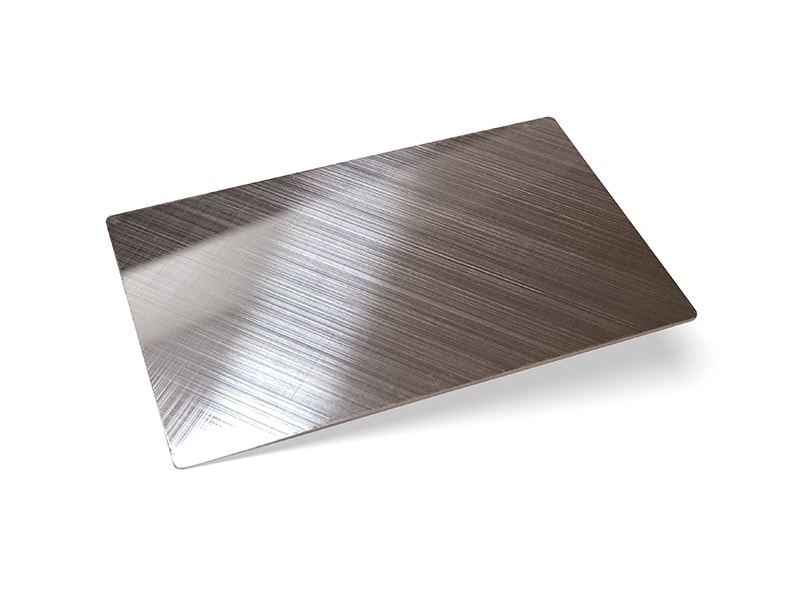 Cross Hairline Finish Stainless Steel Sheet