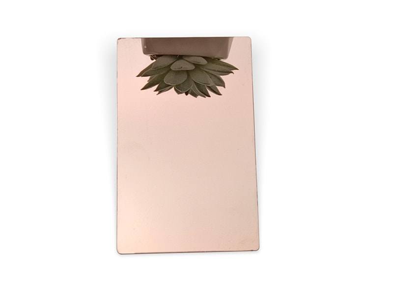 PVD Rose Gold Stainless Steel Sheet