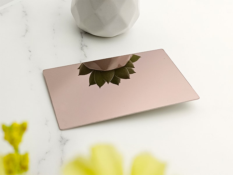 PVD Rose Gold Stainless Steel Sheet