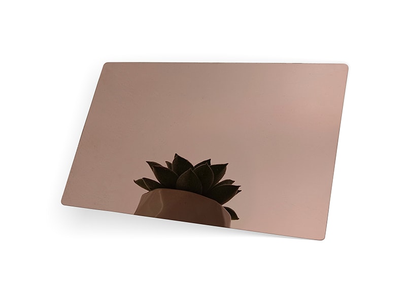 PVD Rose Gold Stainless Steel Sheet