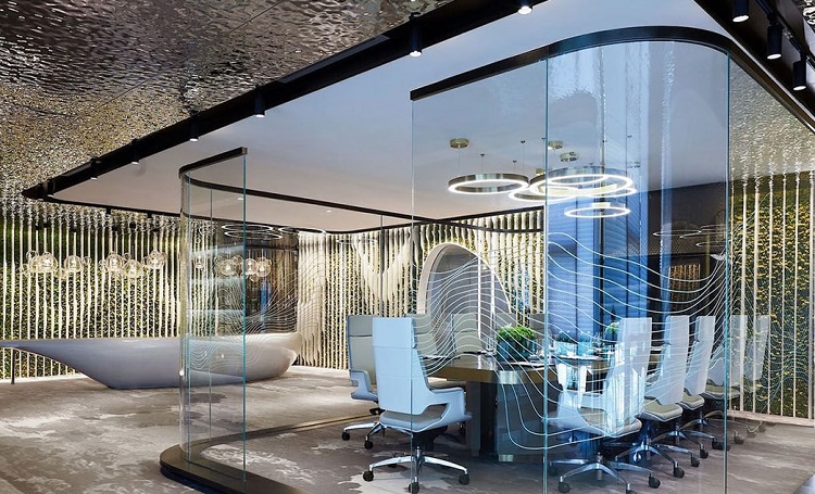 Enhancing Ceilings with Stainless Steel Water Ripple Sheets: Installation and Visual Impact