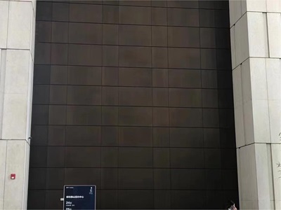 Where are stainless steel decorative panels with antique finishes suitable for use