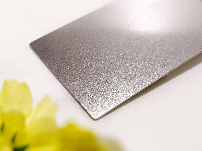 What is bead blasting finish for stainless steel